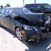 2012 Mercedes E350 front end accident in florida