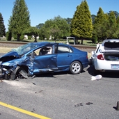 Honda civic hits chevy cobalt