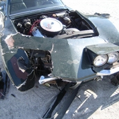 66 corvette accident