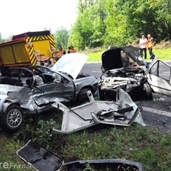 Six injured in serious collision in St Chamant - France