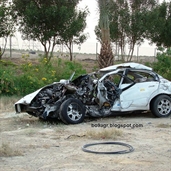 Nissan altima fatal crash in kuwait, drive safe kuwaities