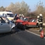 Head on crash between Peugeot and suzuki in Budapest