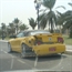 2010 mustang by the side of the road in dubai