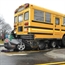 Mustang and School Bus