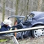 Cars transporter crash in germany