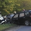Citroen and Subaru accident in Hungary