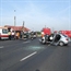 Triple car accident in hungary